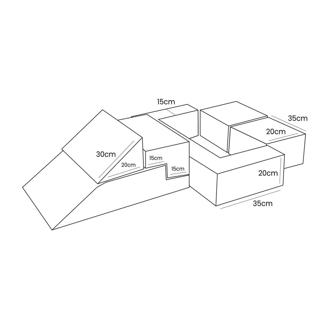 Esthetisch Multifunctionele Speeltuin Ecru