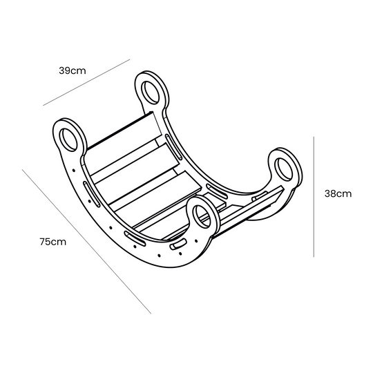 Kleine Dream Rocker Schhommelwip