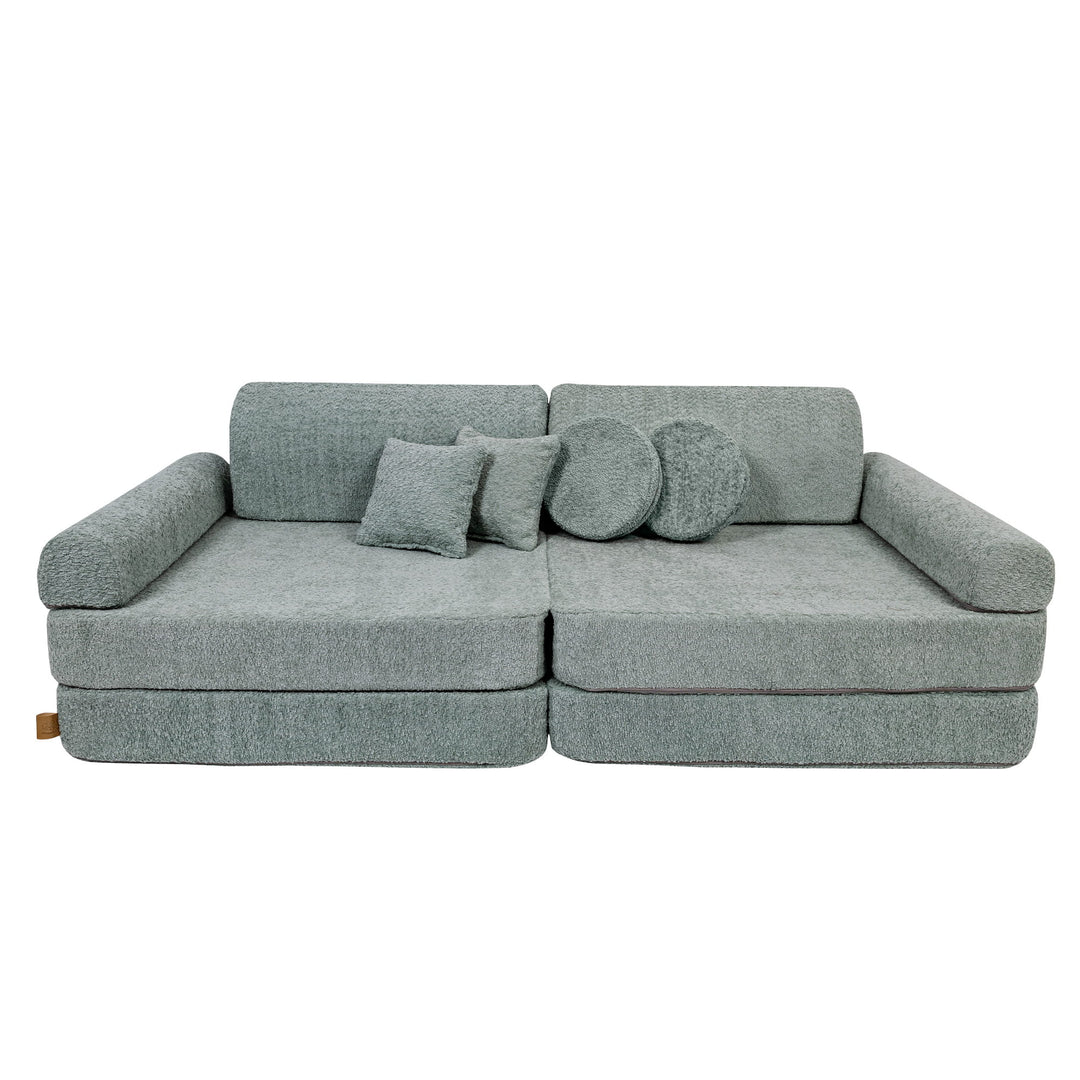 Canapé Play Premium Boucle Menthe Fraîche