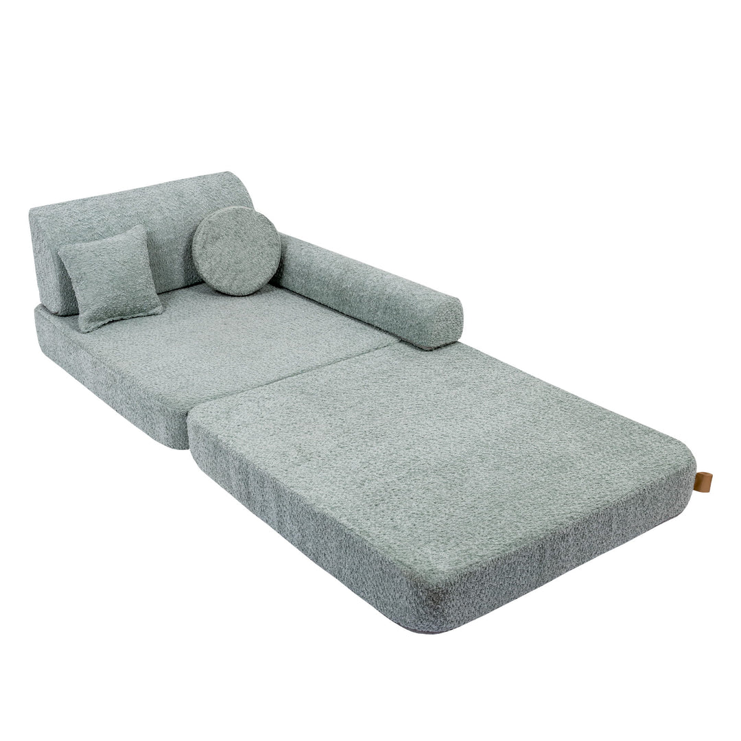 Canapé Play Premium Boucle Menthe Fraîche