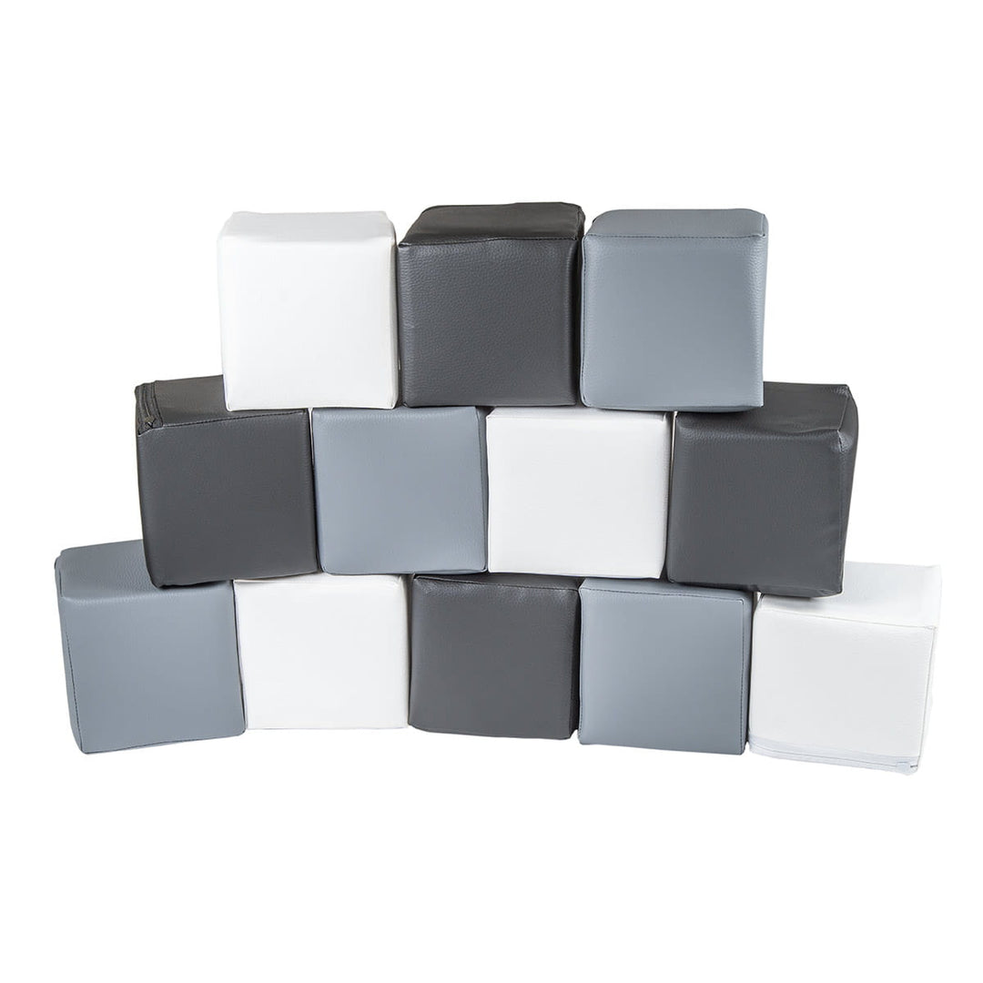 Blocs de construction en mousse souple Cubes 15x15cm