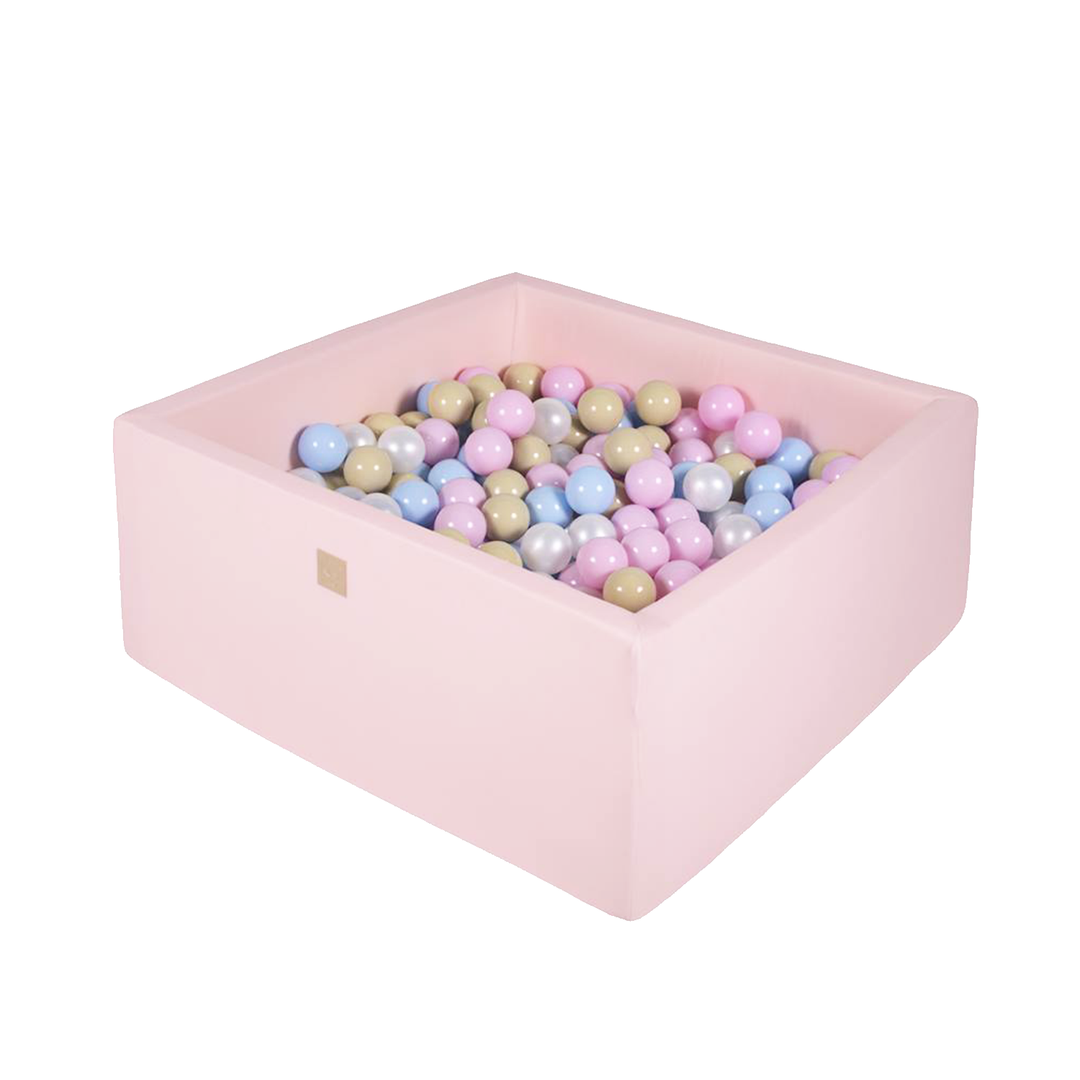 Candy Square Ball Pit - Complete Set With 300 Balls