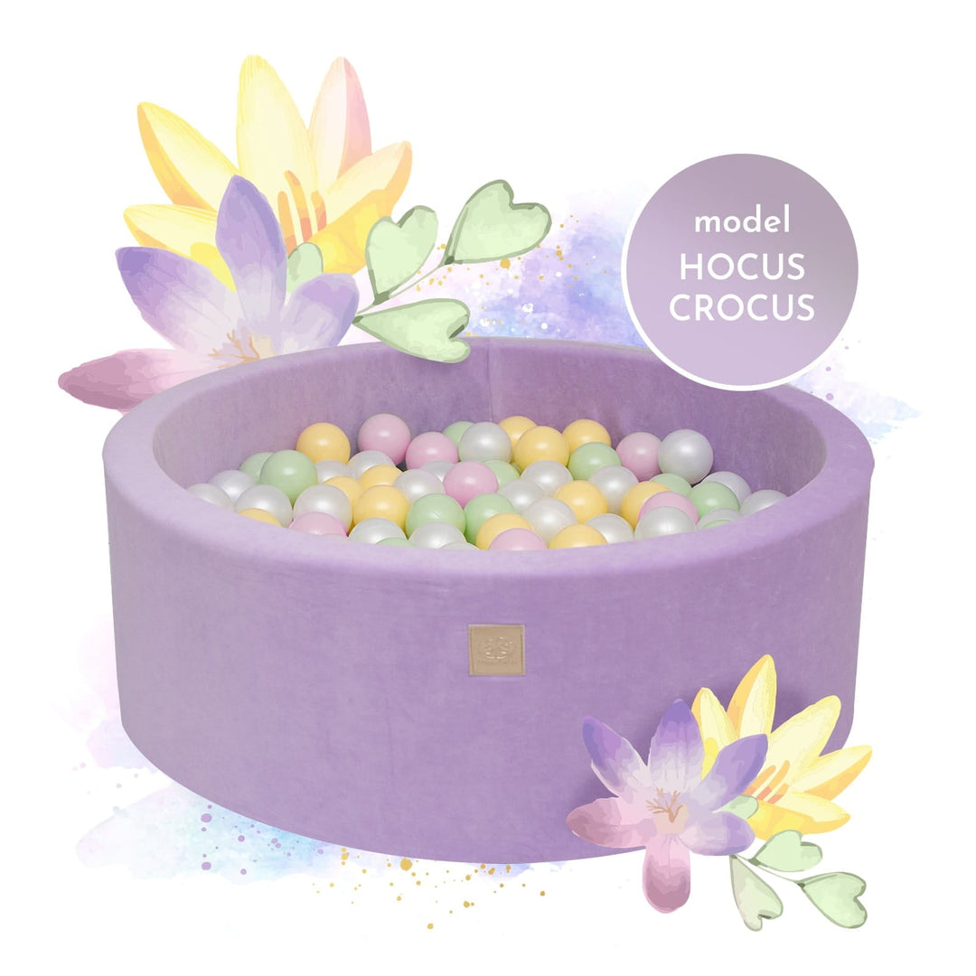 Velvet Violet Hocus Crosus Ball Pit- Complete Set With 250 Balls