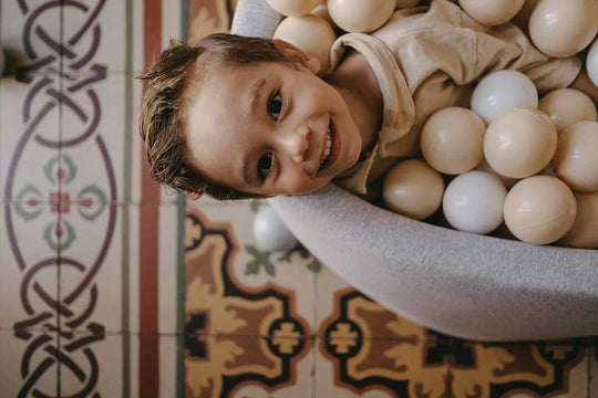 Cotton Light Gray Ball Pit