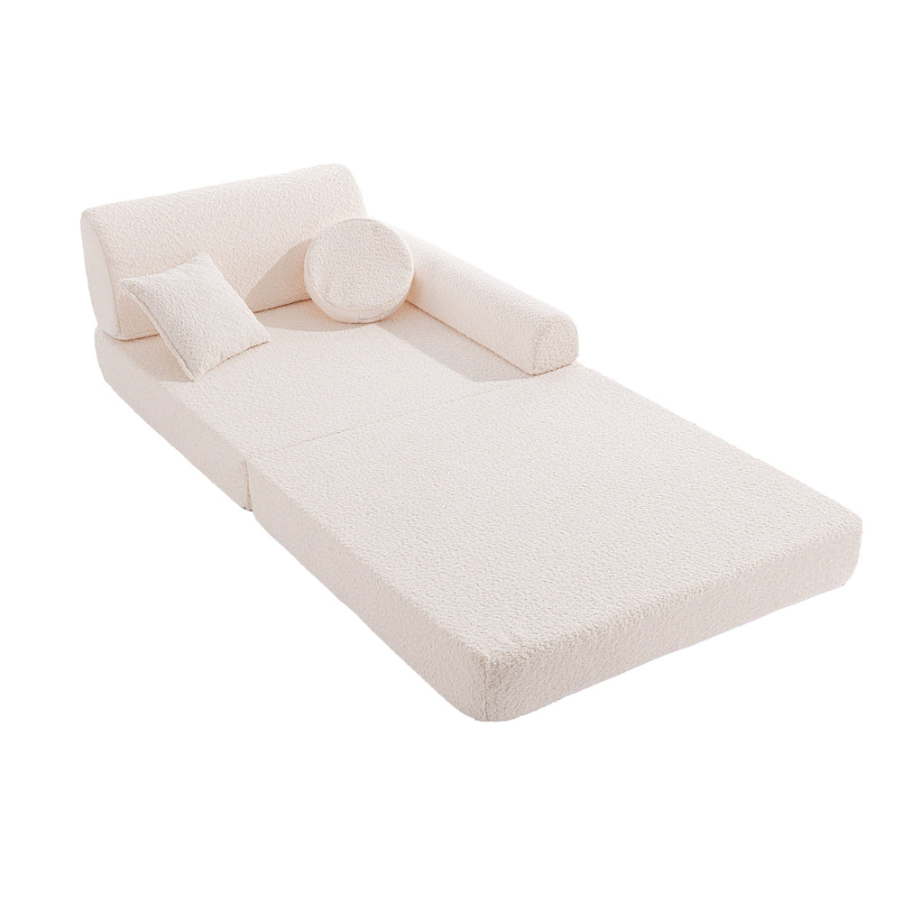 Play Sofa Premium Boucle White