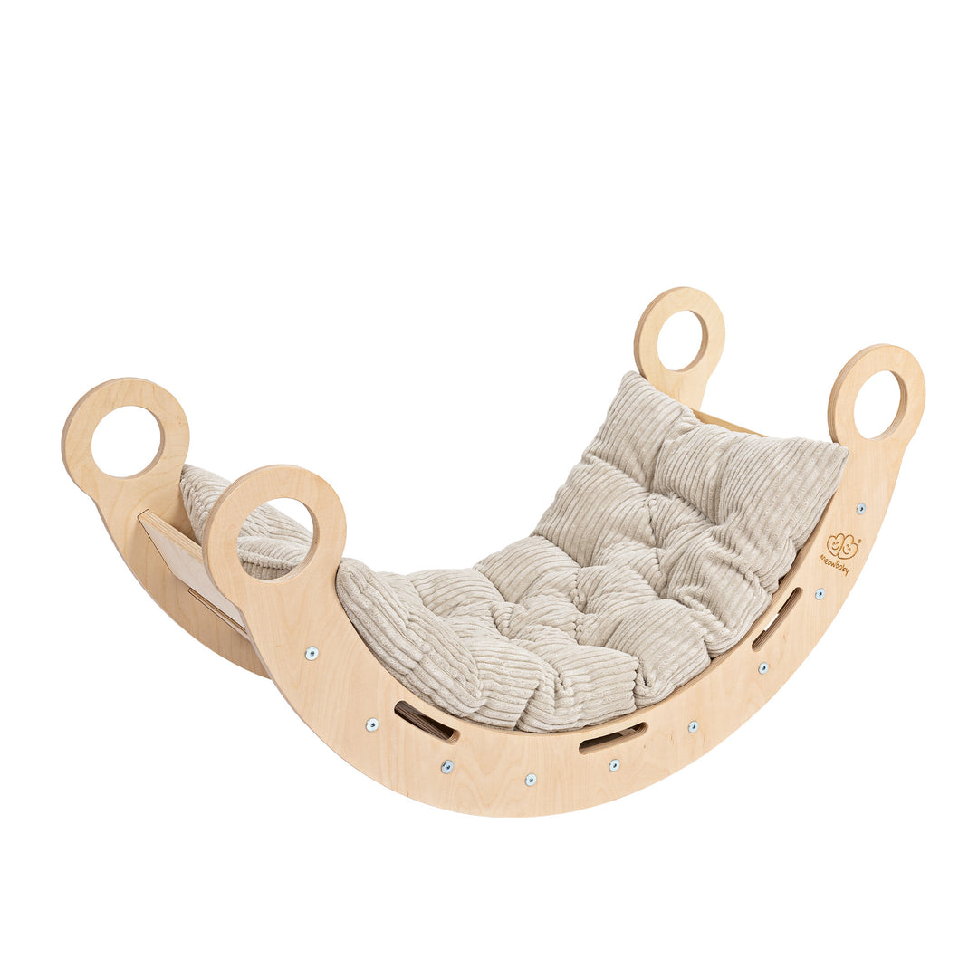 Grote Dream Rocker Classic Houten &amp; Glijbaan &amp; Échelle