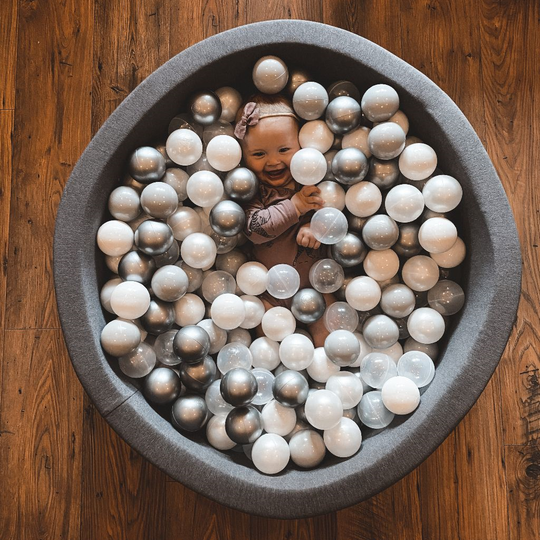 Cotton Dark Gray Ball Pit