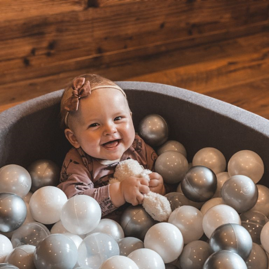 Cotton Dark Gray Ball Pit