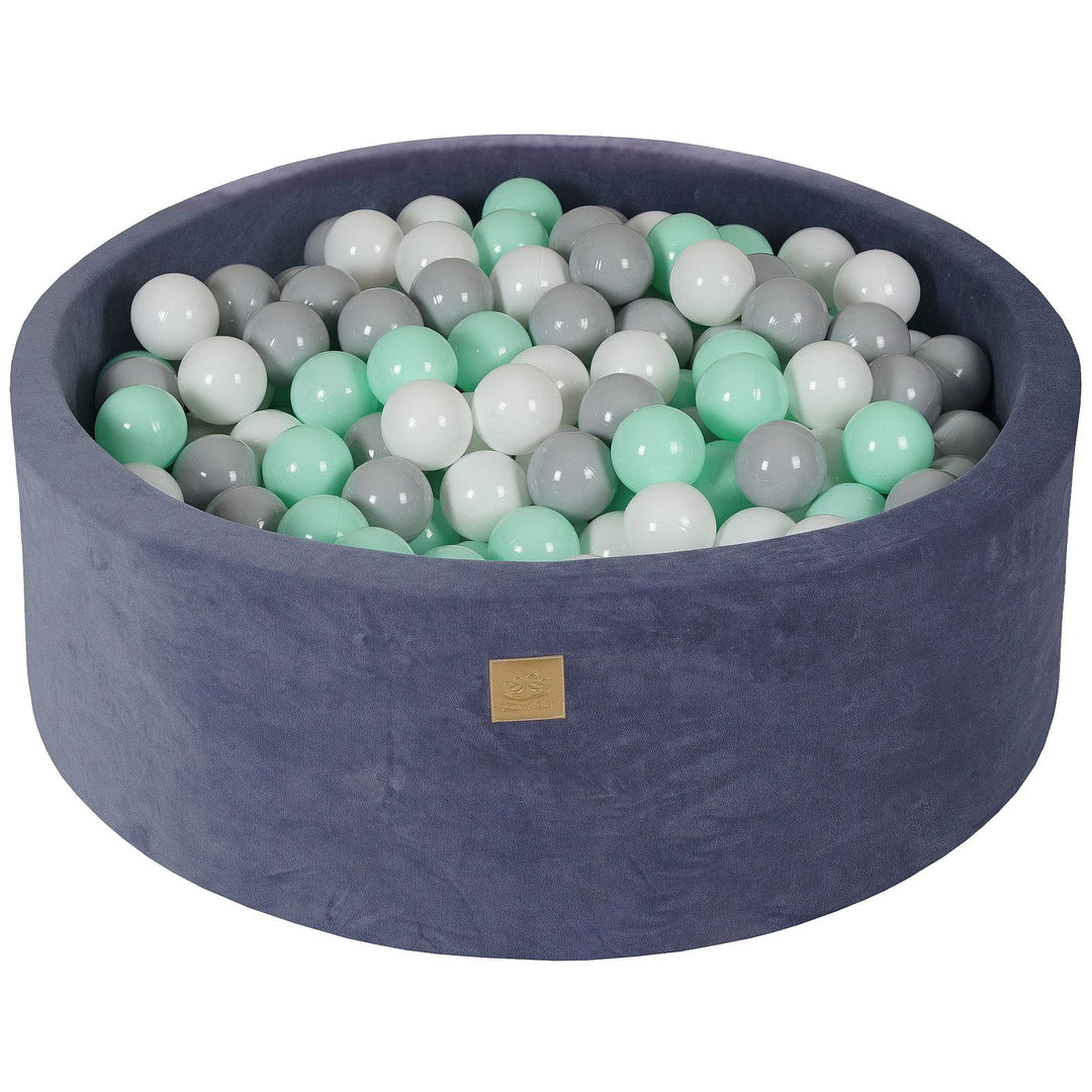 Velvet Blue-Gray Ball Pit