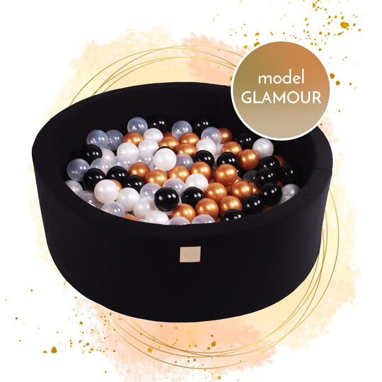 Glamour Model Ball Pit - Ensemble complet avec 250 balles