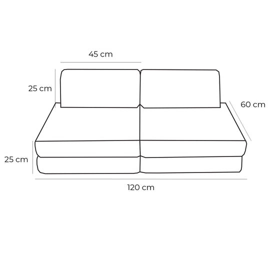 Nieuwe Pocket Sofa Basic Esthetisch Ecru