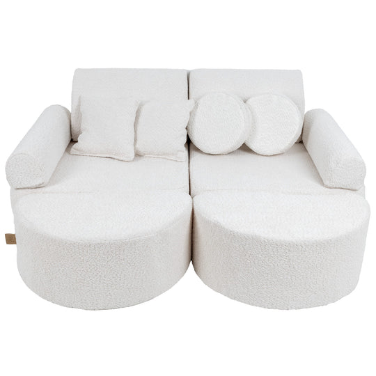 NEW Pocket Sofa Max Boucle White