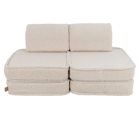 New Pocket Sofa Basic Boucle White