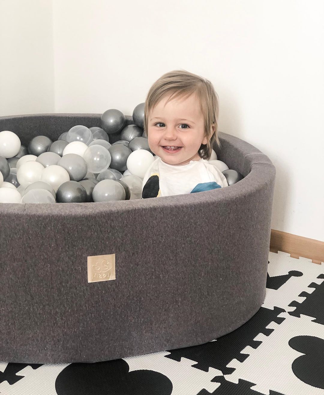 Cotton Dark Gray Ball Pit