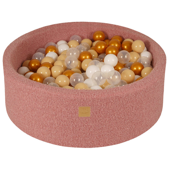 Boucle Pink Round Ball Pit