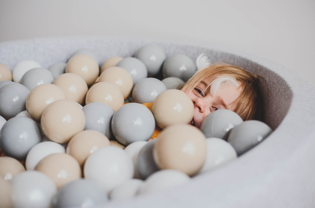 Cotton Light Gray Ball Pit