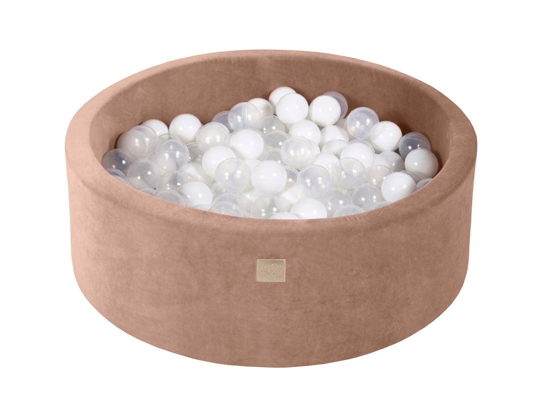 Velvet Beige Ball Pit