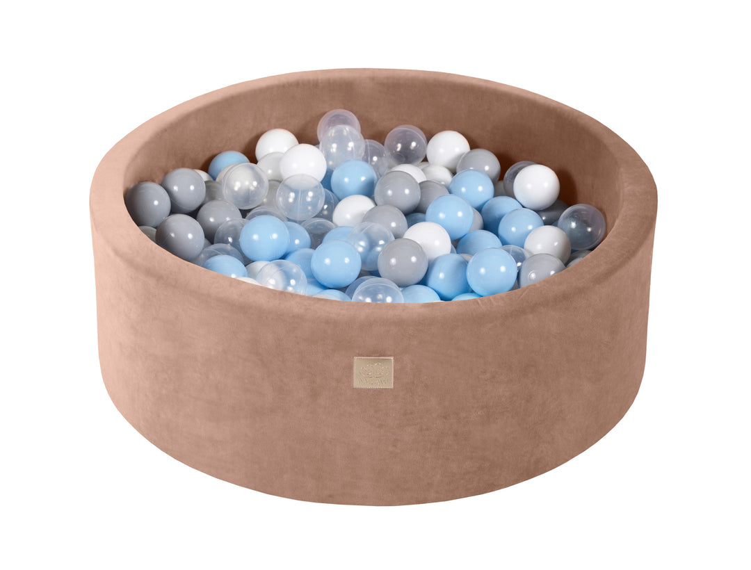 Velvet Beige Ball Pit