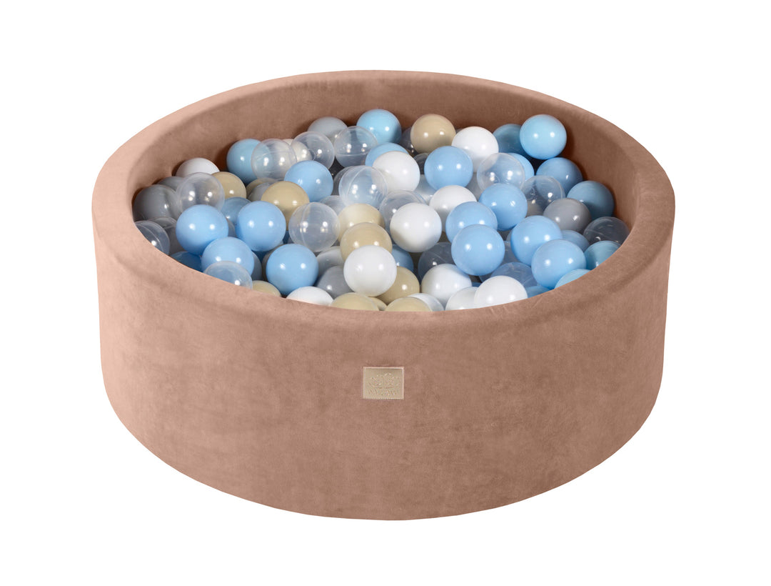 Velvet Beige Ball Pit