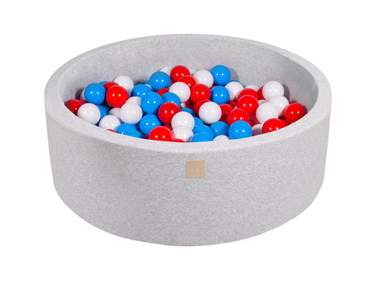 Cotton Light Gray Ball Pit