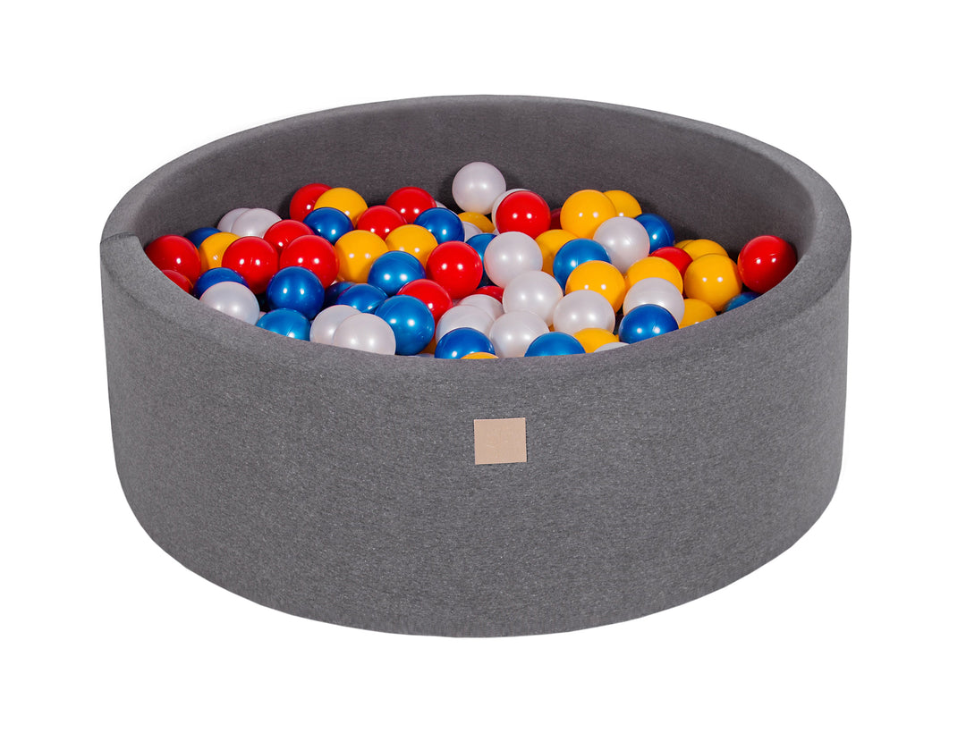 Cotton Dark Gray Ball Pit