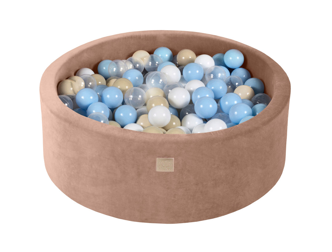 Velvet Beige Ball Pit